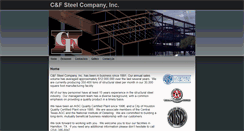 Desktop Screenshot of candfsteel.com